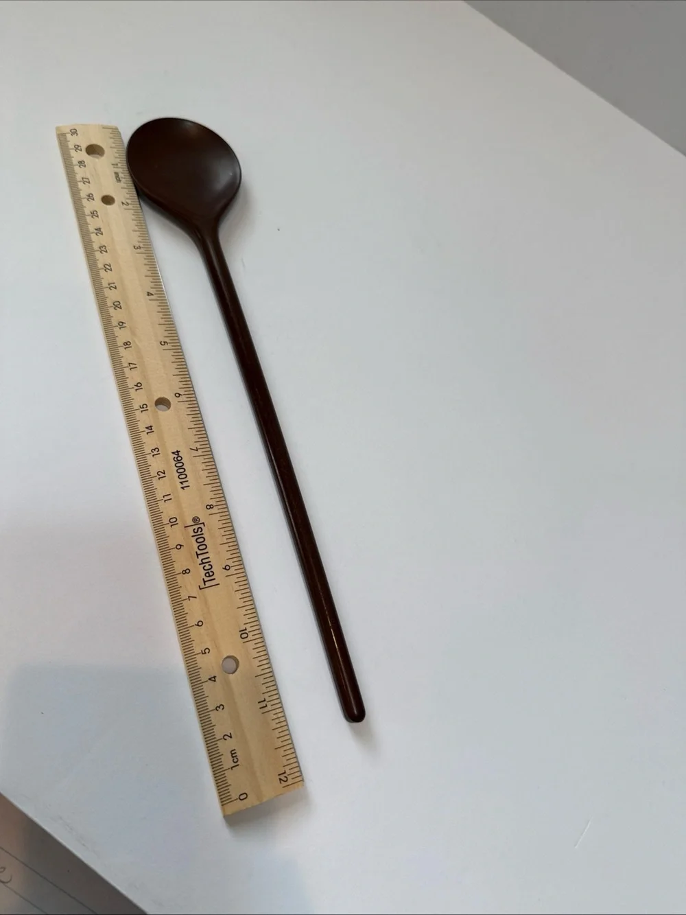 Vintgage Dr. Oetker stirring spoon Melamine 11.5” long good to 180C